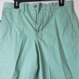 NWT Polo Ralph Lauren Chino Teal Classic Fit 9"  Men Size 30 W